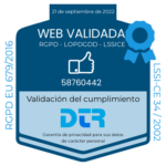 Web validada en cumplimiento normativo